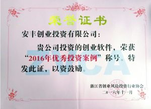 2016年优秀投资案例